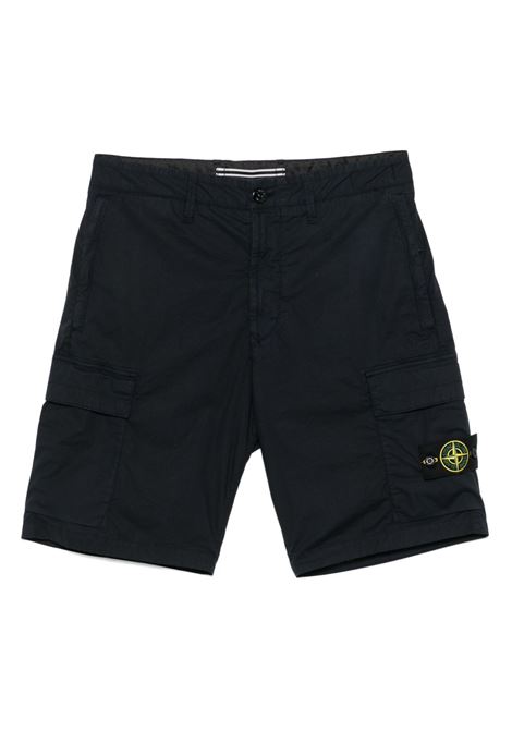 pantaloncini l100020 uomo navy STONE ISLAND | L1S15 L100020 S0003V0020